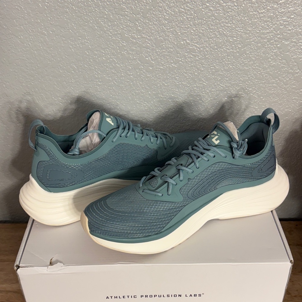 APL Men's Athletic Shoes in Blue and White